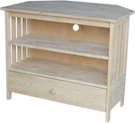 Unfinished Solid Wood Tv Stand - Customizable Diy Project, Easy Assembly. Fixed Price $377.99.