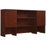 Sauder Affirm 72" Engineered Wood Storage Hutch Classic Cherry. Fixed Price $387.38.