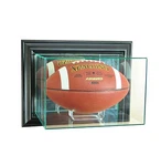 New Wall Mounted Football Display Case Glass Uv Black Molding Free Shipping. Fixed Price $118.91.