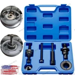Power Steering Pump Pulley Puller Remover Installer Removal Tool Kit Gm Ford. Fixed Price $23.39.