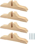Elegant Folding Privacy Screen Holders - Versatile Wooden Room Dividers. Fixed Price $37.39.