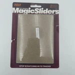New Magic Sliders 63040 Oatmeal Self-stick Felt Blankets 4-1/2 X In. -2. Fixed Price $6.99.
