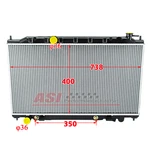 Aluminum Core Radiator Fits 2002-2006 Nissan Altima Base Sl 2.5L 2003 04 2005.. Fixed Price $84.95.