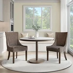 Signature Upholstered Armless Dining Chairs Set Of 2, High Back Side With. Fixed Price $748.99.