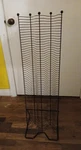 Black Metal Wire Cd Storage Rack Tower Holds 114 Media Disc 37 Vintage Y2K. Fixed Price $89.95.