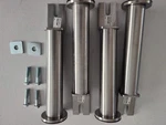 Ikea Sultan 19122 Round Bed Frame Legs Support W/ Connecting Bolt - Set Of 4. Fixed Price $77.50.