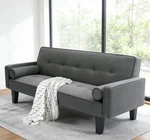 Convertible Sofa Bed Futon Sleeper Couch Folding Recliner Small Space Loveseat. Fixed Price $169.99.