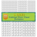 Onuemp Cabinet Door Bumpers Clear, Adhesive Rubber Feet 304PCS,. Fixed Price $14.31.