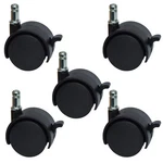 Mysit 2" Replacement Office Chair Or Stool Caster Wheels - With Brake (set 5). Fixed Price $24.29.