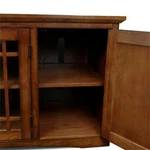Leick Furniture Mission 60" Wood Tv Stand In Medium Oak. Fixed Price $785.15.