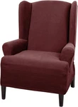 Maytex Pixel Ultra Soft Stretch Back Arm Furniture Wine Red Slipcover. Fixed Price $36.96.