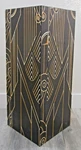 Art Deco Design Wood Pedestal Or Plant Stand 36" Tall. Fixed Price $141.75.