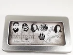 Twilight Rubber Set Neca 8 & Ink Pad Collector's Tin Unused. Fixed Price $67.99.