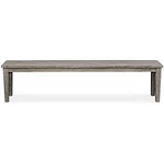 Uttermost 50193 Forsyth Weathered Dark Gray Mahogany Outdoor Bench. Fixed Price $996.00.