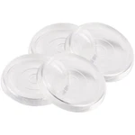 13/16" Round Furniture Caster Cups For Carpet Durable Hard Floors, 4 Pack,. Fixed Price $8.59.