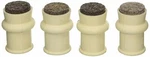 Stanley Hardware Tables Legs Flexi-felt Oatmeal Tubular 7/8" Rubber Tips 4PK. Fixed Price $9.95.