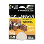 Master Caster Mighty Movers Reusable Furniture Sliders, 5" Dia, 4/PK, 2 Packs. Fixed Price $36.56.
