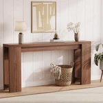 Narrow Console Table For Entryway Wooden Sofa Behind Couch Hallway Home. Fixed Price $132.99.