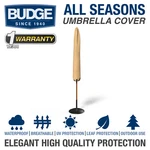 Budge All-seasons Waterproof Patio Umbrella Cover Various Sizes And Colors. Fixed Price $18.95.