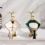 Soap Dishes Leaf Holder Bathroom Household Ceramic Drain Rack Box Tray. Fixed Price $29.99.