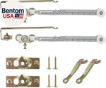 2 Pocket Door Soft Close Top Hanger Assemblies Fit For Johnson P/n #1060 &. Fixed Price $50.57.