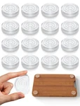 Non-slip Cutting Board Feet Clear Rubber Adhesive Furniture Bumper 16P. Fixed Price $15.95.