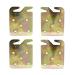 4PCS Wood Bed Rail Hook Plates Heavy Duty Fitting Bracket With Mounting. Fixed Price $13.49.