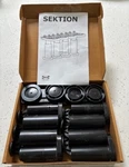 Ikea Sektion Legs 4.5" 19197 - Set Of New, Unassembled 102.655.18 Plastic. Fixed Price $11.99.