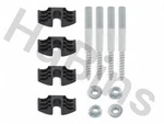(122998+114254+114334) X4 Ikea Double-threaded Screws With Nuts Malm Bed Frame. Fixed Price $23.99.
