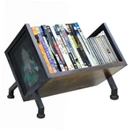 Dvd & Cd Storage Rack, Blu Ray Shelve Holds Up 28 * 1. Fixed Price $45.77.