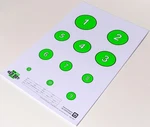 25 EZ2C Targets RD7 Reducing Circles Paper Shooting Usa Made 11"X17" Pad. Fixed Price $13.99.