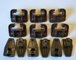 6X Kenlin Rite-trak Drawer Guide Glide & Stop W/ Screws Authentic. Fixed Price $22.00.