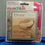 New, Munchkin Xtraguard 4 Count Soft Impact Corner Cushions Kids Child Pack 1. Fixed Price $8.80.