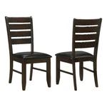 Benjara Wooden Dining Side Chair- Cappuccino Brown (set Of 2). Fixed Price $244.99.
