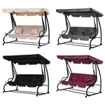 Outdoor 3-PERSON Patio Porch Swing Hammock Bench Canopy Loveseat Convertible Bed. Fixed Price $167.99.
