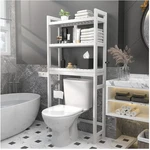 Freestanding Bathroom Storage, Space Saver, White. Fixed Price $121.59.