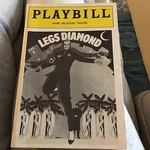 Peter Allen Legs Diamond Broadway Playbill 1989 & Ticket. Fixed Price $14.99.