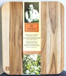 Mario Batali 100% Plantation Teak Cutting Board, 10.5 X12.5 X.75 Brand New. Fixed Price $27.02.