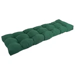 Blazing Needles Twill Tufted Bench Cushion 60IN X 19IN Forest Green. Fixed Price $64.84.