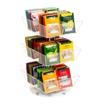 Mind Reader Tea Bag Carousel, 3 Clear Acrylic Organizer Tier,. Fixed Price $33.99.