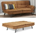 Memory Foam Futon Sofa Bed Couch Sleeper Convertible Foldable Loveseat Full Size. Fixed Price $252.43.