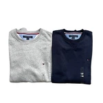 Tommy Hilfiger Men's Flag Logo Pullover Soft Fleece Solid Crewneck Sweatshirt. Fixed Price $39.98.