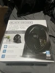 Black+decker Turbo Desk Fan Electric Portable 7 Inch With. Fixed Price $19.99.