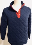 Club Room Light Blue Quilted 1/4 Button Pullover Men S Nwot. Fixed Price $15.00.