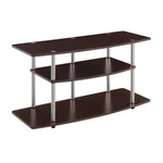 Convenience Concepts DESIGNS2GO No Tools 46 Inch 3 Tier Wide Tv Stand, Espresso. Fixed Price $56.59.