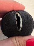200 Black Precut Pre-cut Tennis Balls For Chairs, Bulk Glides Heavy Duty!. Fixed Price $239.00.