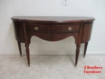Thomasville Flame Mahogany Sideboard Buffet Console Bar French Liquor Cabinet. Fixed Price $1169.10.