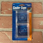 Waxman Softtouch Clear Furniture Caster Cups 1-3/16 Floor Protectors. Fixed Price $6.95.