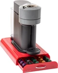"anchor"coffee Pod Storage Drawer For 50 Nespresso Capsules, Red. Fixed Price $35.49.