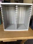 New Aidata Station CD400P Dvd Blue Ray Media Stackable Storage Tower. Fixed Price $25.00.